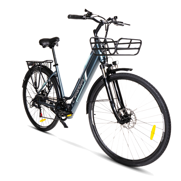 Bicicleta eléctrica SmartGyro Sunset Titanium
                                    image number 0