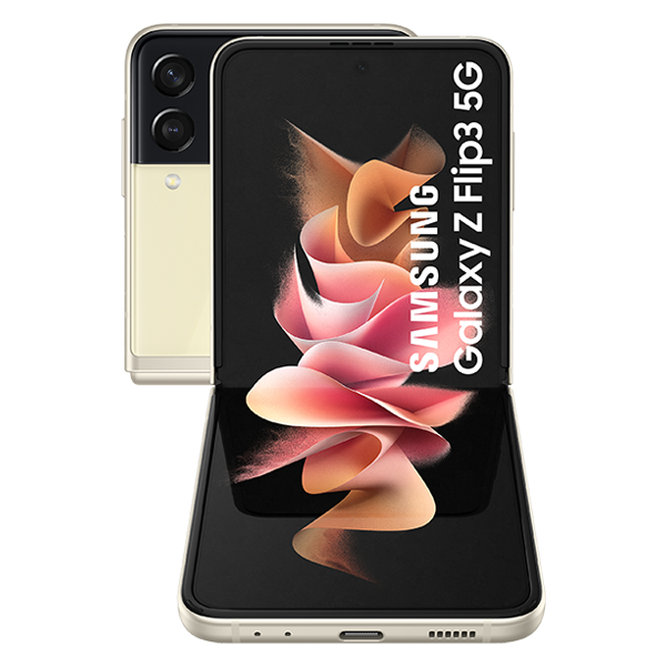 Galaxy Z Flip3 5G 256GB Cream Outlet
                                    image number 2