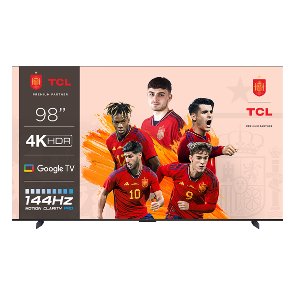 TV TCL 98" LED, 4K, Google TV 98P745