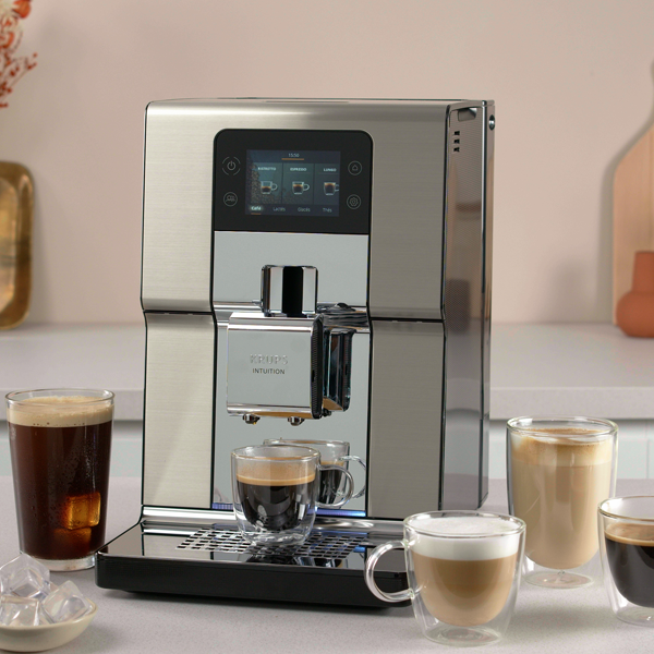 Cafetera superautomática Intuition Experience + Krups EA877D