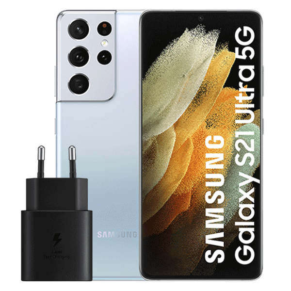 Samsung Galaxy S21 Ultra 256Gb 5G Phantom Silver  SM-G998BZSGEUB
                                    image number 0