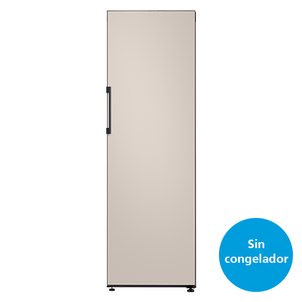 Twin Samsung Bespoke Satin Beige refrigerator | RR39A746339/EF