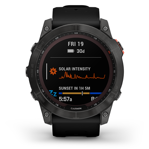 Smartwatch Fenix 7X Solar, Negre