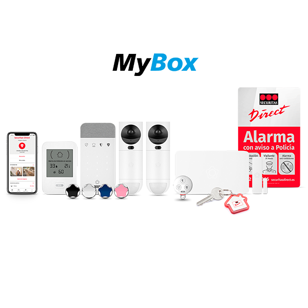 MyBox Alarma HolaBank + servicio 36 meses