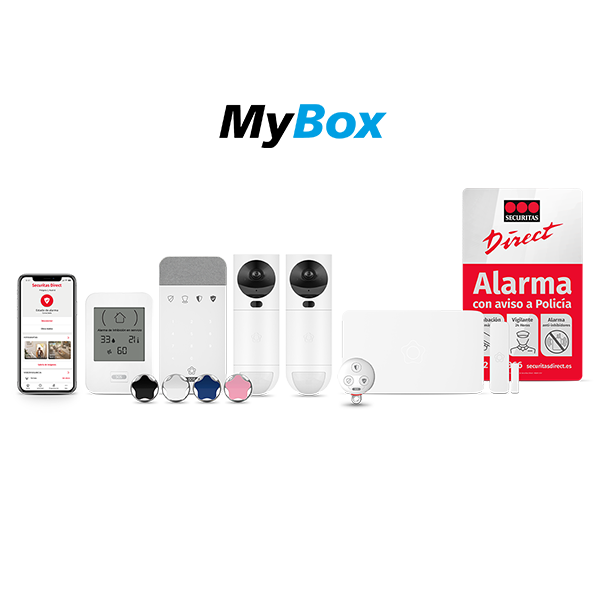 MyBox Alarma Hogar + servicio 48 meses
