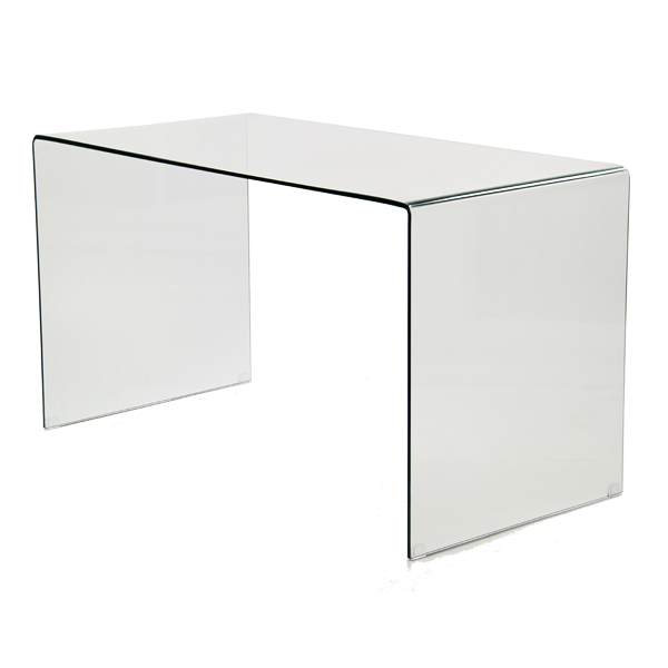 Mesa Desk de cristal templado 110 cm
                                    image number 1