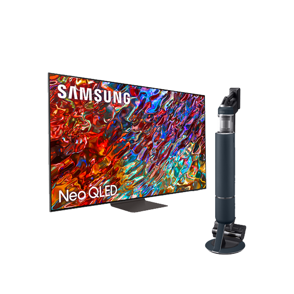 PACK TV + VACUUM: TV Neo QLED 50" + cordless stick vacuum Samsung Bespoke Jet