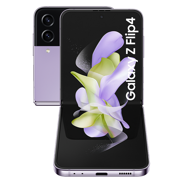 Galaxy Z Flip4 256GB Bora Purple + Wireless Charger Pad de regalo
                                    image number 1