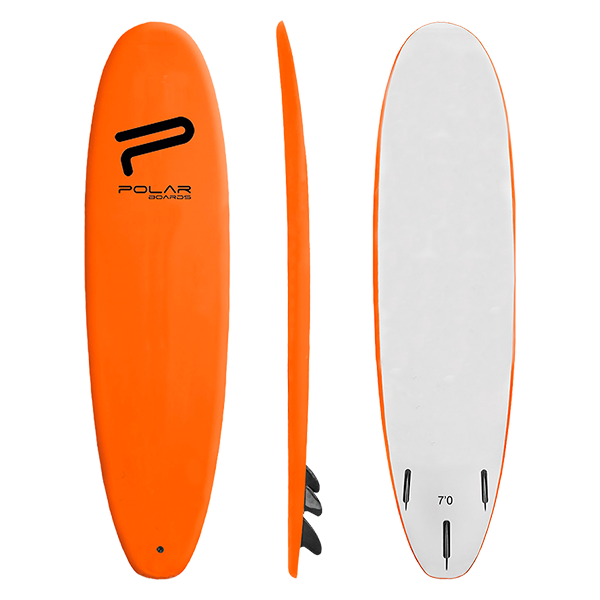 Pack tabla surf 7'0 Softboard Polar