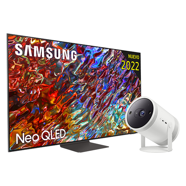 Pack DUO: TV65" NeoQLED QE65QN93B + proyector portátil The Freestyle