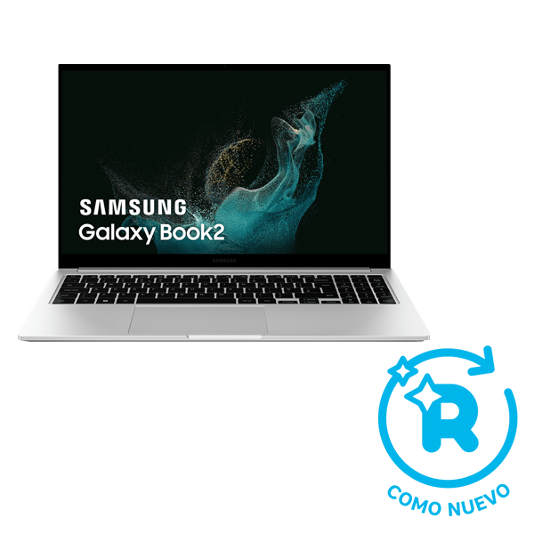 Samsung Galaxy Book2 15" INT I5 512GB Silver Reconditioned