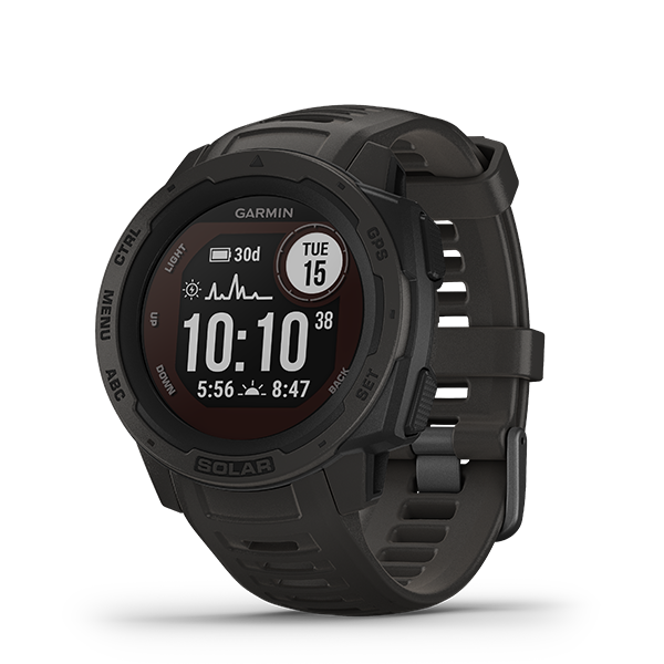 Smartwatch Garmin Instinct Solar grafito, 45mm