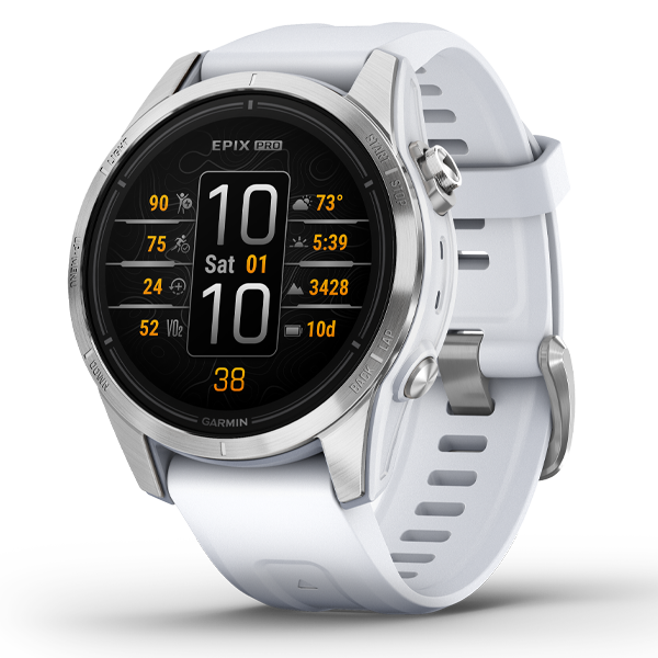 Smartwatch EPIX 2 PRO Silver White 42mm