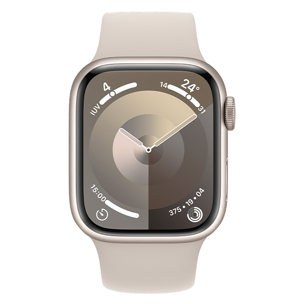 Apple Watch Series 9 - Caixa de 41 mm blanc estrella
                                    image number 1