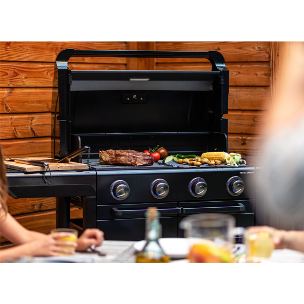 Barbacoa a gas 4 fogons Serie Onyx S + Funda BBQ XL
                                    image number 1