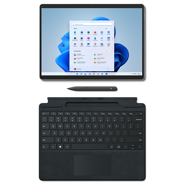 Microsoft Surface Pro 7 + Bluetooth keyboard and mouse