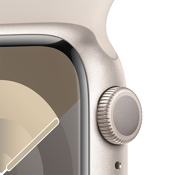 Apple Watch Series 9 - Caixa de 41 mm blanc estrella
                                    image number 2