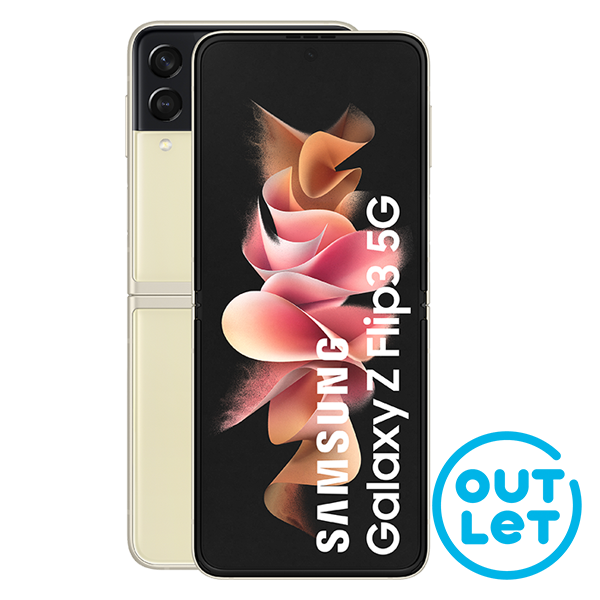 Galaxy Z Flip3 5G 256GB Cream Outlet