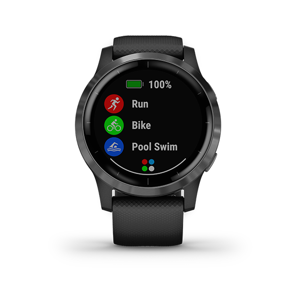Smartwatch Garmin Vívoactive 4 negro, 45mm