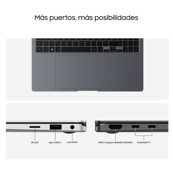 Pack Galaxy Book4 Pro 360 Gray + Smart Monitor Samsung M7 32" de regal
                                    image number 9