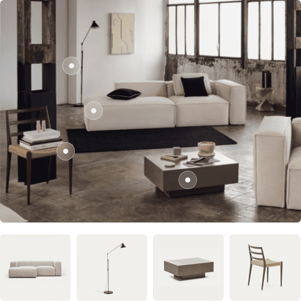 Proyecto de interiorismo con mobiliario XXL