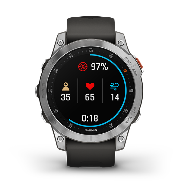 Smartwatch Garmin EPIX 2, Plata
                                    image number 1