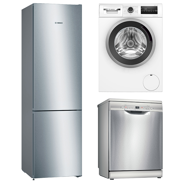 Bosch Pack (Fridge, Dishwasher and Washing Machine)