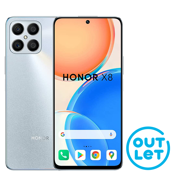 Honor X8 6+128GB - SILVER Outlet