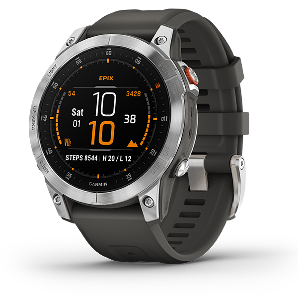 Smartwatch Garmin EPIX 2, Plata
                                    image number 3