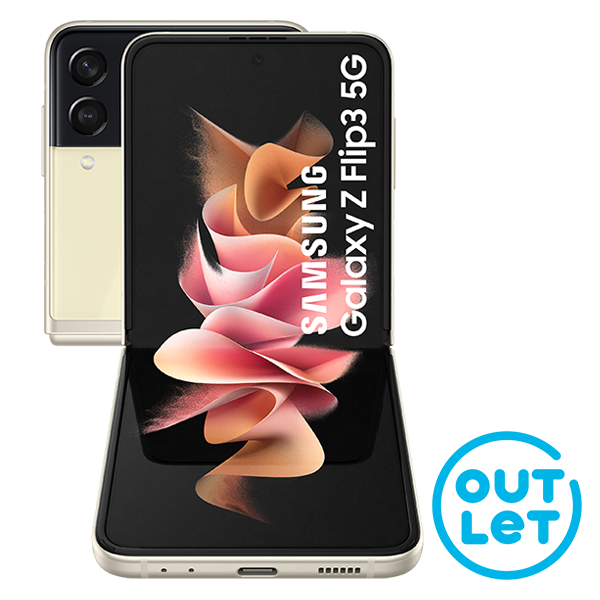 Galaxy Z Flip3 5G 256GB Cream Outlet
                                    image number 1