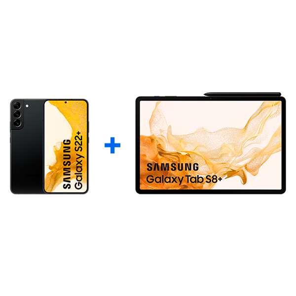 Samsung Galaxy S22+ 256Gb BLACK con Galaxy TAB S8+
                                    image number 0
