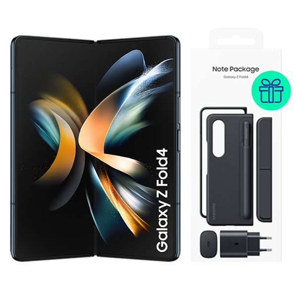Pack Galaxy Z Fold4 256GB Gray + Note Pack Z Fold4 for free